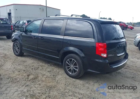 2017 Dodge Grand Caravan Sxt из США, поврежденный, VIN 2C4RDGCG9HR851888